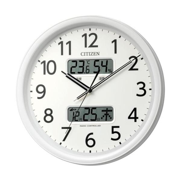 CITIZEN (リズム時計工業株式会社)/ 電波時計(報時付掛時計) CITIZEN（シチズン） リズム時計 電波時計 掛け時計 電波掛時計 8MYA39