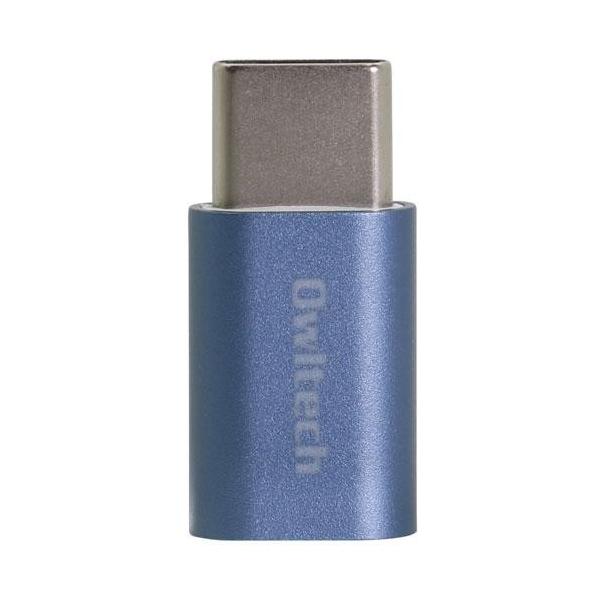 IEebN(OWLTECH) OWL-ADCMFM-BL u[ microUSBUSB Type-Cɕϊł ϊA_v^[