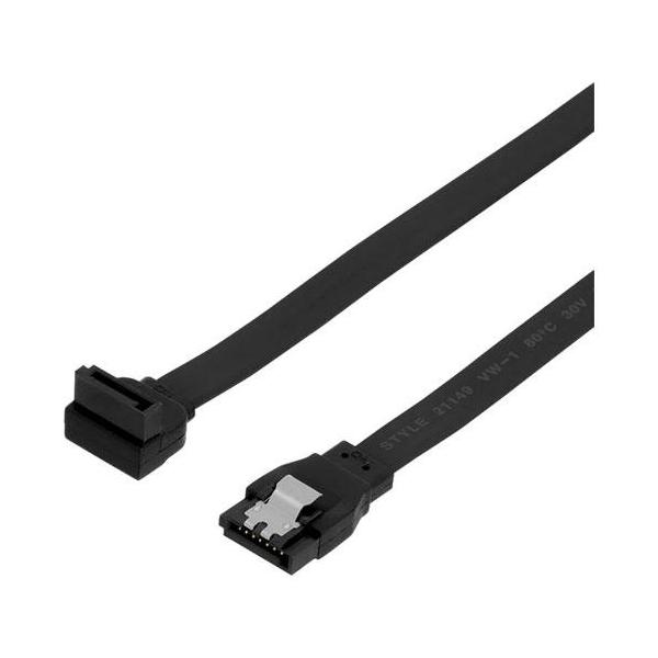 �I�E���e�b�N(OWLTECH) OWL-SATA3SLT100-BK �u���b�N �V���A��ATA3�P�[�u�� 1m