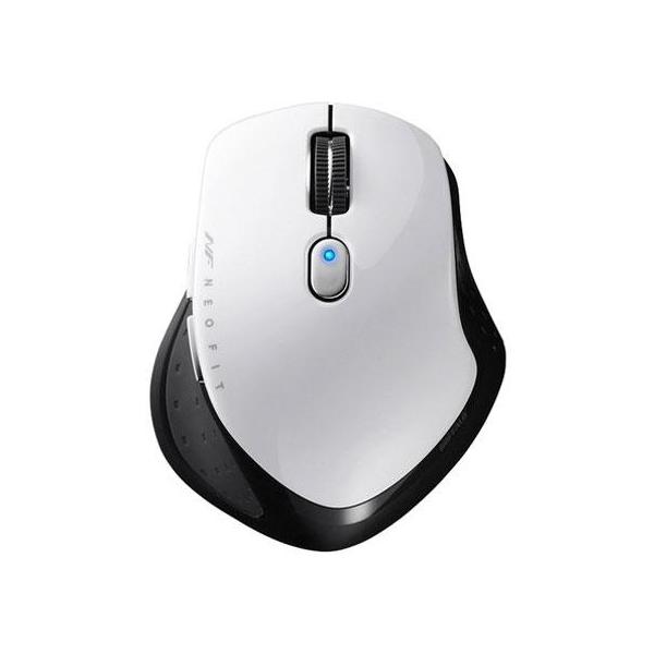 �o�b�t�@���[(BUFFALO) BSMBW510SWH �z���C�g USB Type-A BlueLED���w���}�E�X 5�{�^��