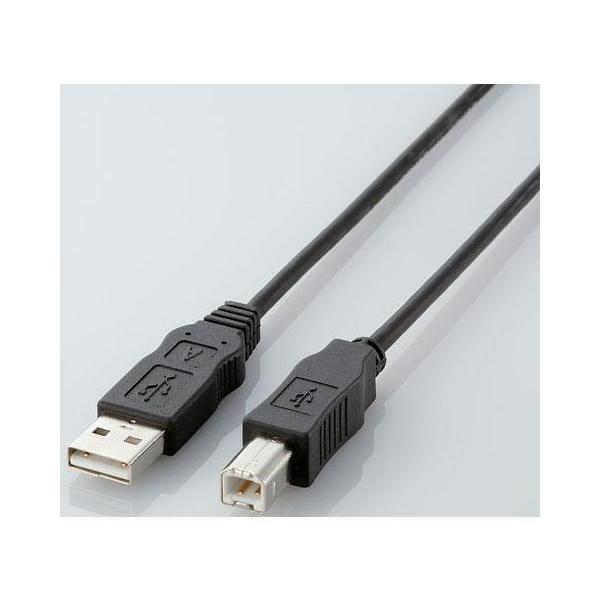 GR(ELECOM) USB2-ECO10 ubN USB2.0P[u A-B 1m