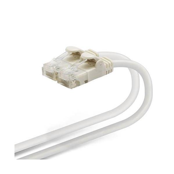�G���R��(ELECOM) LD-GPY/WH10 �z���C�g LAN�P�[�u�� �J�e�S���[6�Ή� �M�K�r�b�g�C�[�T�l�b�g 10m