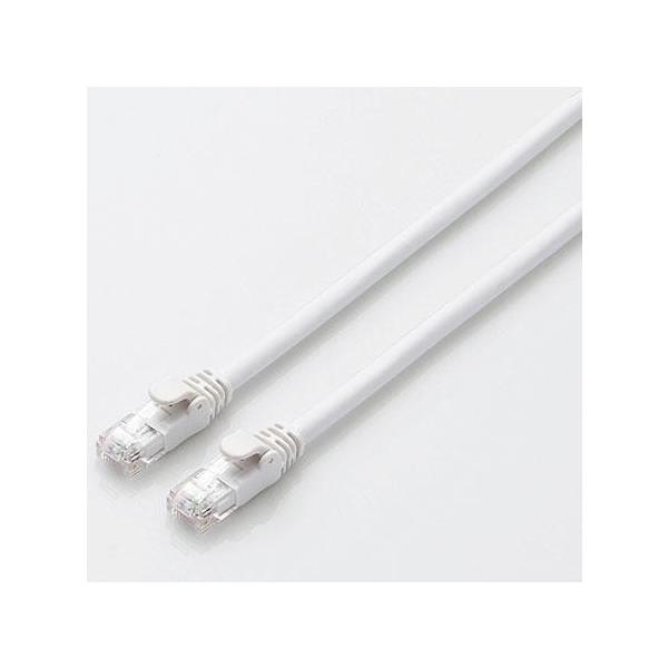 他サイト： エレコム(ELECOM) LD-GPA/WH10 ホワイト カテゴリー6A対応LANケーブル 10mの商品画像