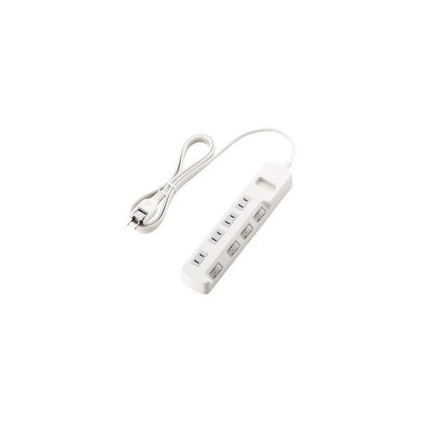 GR(ELECOM) T-E5A-2420WH zCg ȃGl^bv ʃXCb`t R[h 2s 4 2m