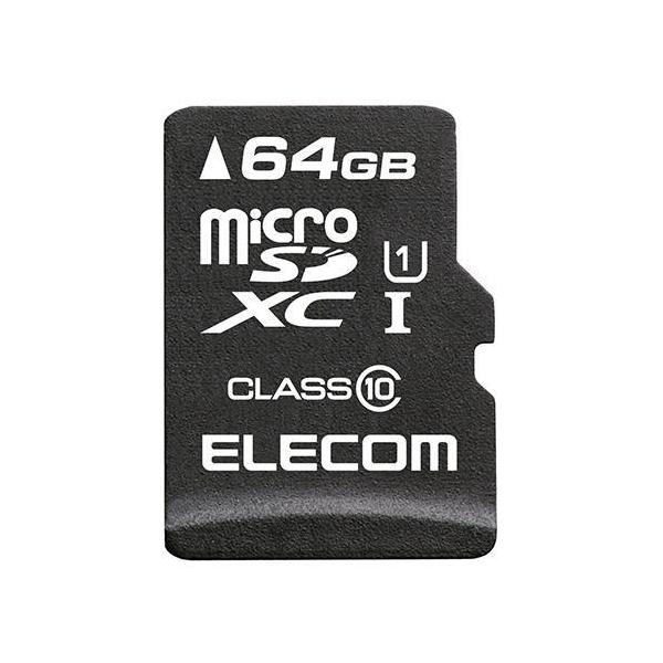 GR(ELECOM) MF-MSD064GC10R f[^microSDXCJ[h 64GB Class10