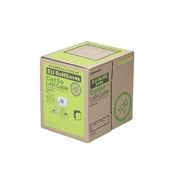 �G���R��(ELECOM) LD-CT2/BU300YR �u���[ EU RoHS�w�ߏ��� LAN�P�[�u�� Cat5e ������ 300m