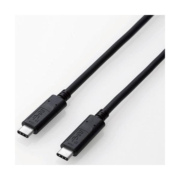 �G���R��(ELECOM) USB3-CC5P10NBK �u���b�N USB3-CC5PNBK�V���[�Y USB3.1�P�[�u�� 1m