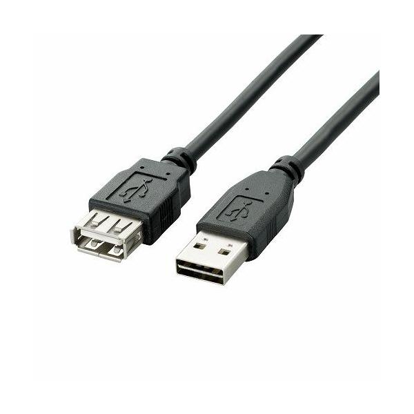 GR(ELECOM) U2C-DE50BK ubN ʑ}USBP[u A-A 5m