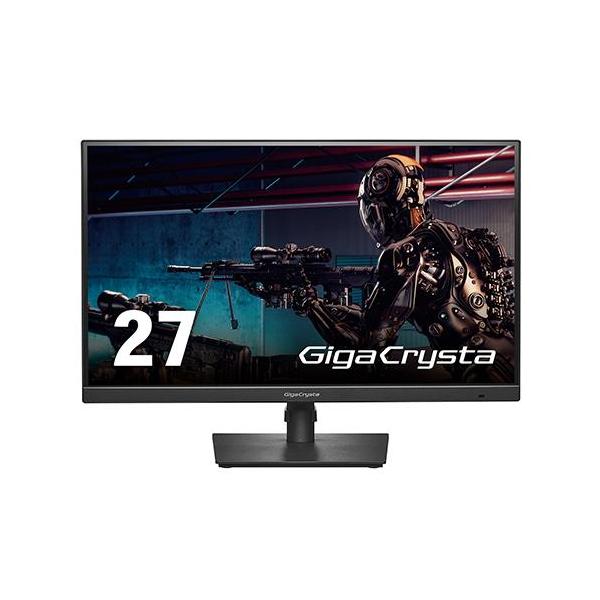 ディスプレイ・モニター本体 Gigacrysta monitor wqhd GDQ271JA IODATA(アイ・オー・データ) LCD-GDQ271JA ブラック 180Hz&WQHD