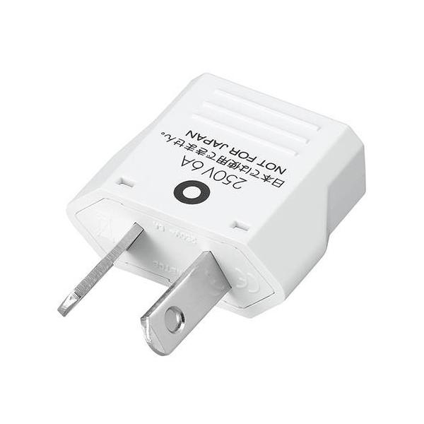 [Release date: May 12, 2019]■海外で日本の電気製品を使うための変換プラグです■製品の組立方法をネジ式⇒溶着式になり、耐久性が向上しました【返品不可商品】