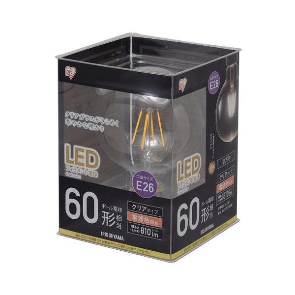 �A�C���X�I�[���}(Iris Ohyama) LDG7L-G-FC LED�t�B�������g�d�� �d���F E26���� 60W�`���� 810lm