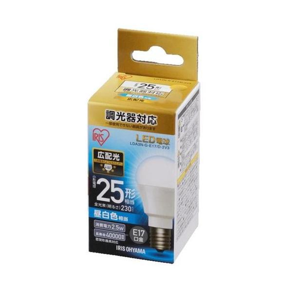 ACXI[}(Iris Ohyama) LDA3N-G-E17/D-2V3 LEDd F E17 25W` 230lm