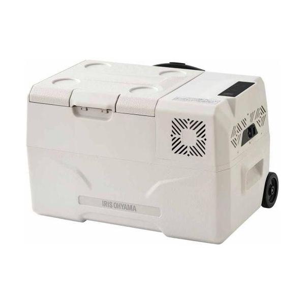 ポータブル冷蔵冷凍庫 30L アイリスオーヤマ IPD-3B-W ホワイト 幅