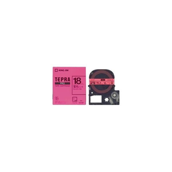 �L���O�W��(KING JIM) �e�v��PRO �J���[���x�� �u���F �s���N ������ 18mm SK18P