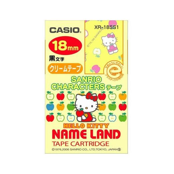 CASIO(�J�V�I) XR-18SS1 �T�����I�L�����N�^�[�e�[�v 5.5m ������/�n���[�L�e�B ��� 18mm