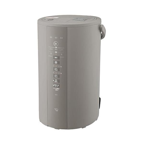 象印(ZOJIRUSHI) EE-DE50-HA(グレー) スチーム式加湿器 4Lタンク 木造8 