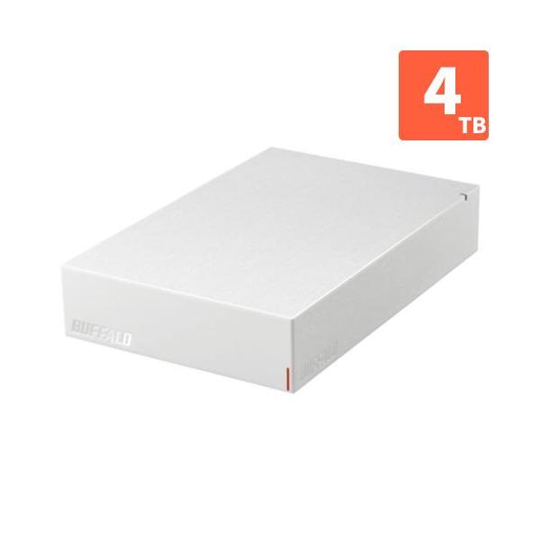 バッファロー(BUFFALO) HD-LE4U3-WB ホワイト 「みまもり合図