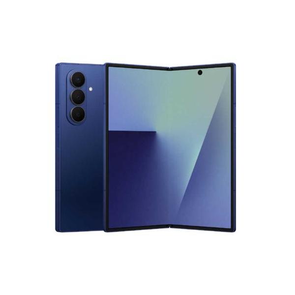 美品 Samsung Galaxy Z Fold 7 256GB ブルーシャドウ Samsung Galaxy Z Fold 7 256GB 5G - Blue Shadow (Unlocked) – Plug
