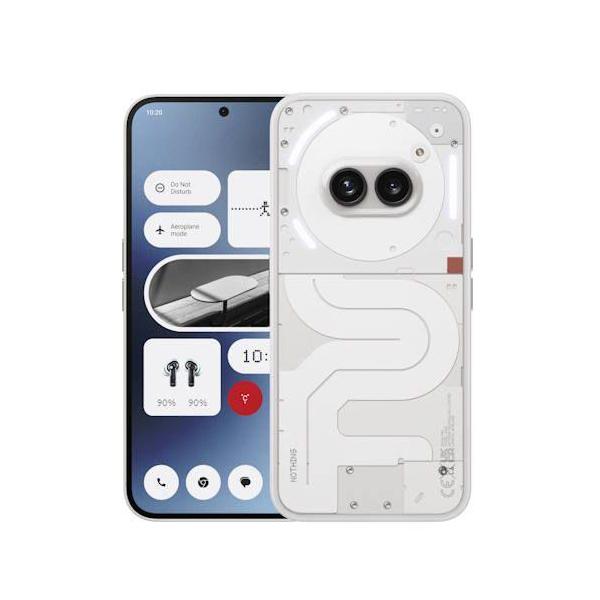 【美品】Nothing Phone (2a) ミルク spigen01 ケース付 Nothing Phone 2a 6.7型 8GB/128GB ミルク SIMフリー