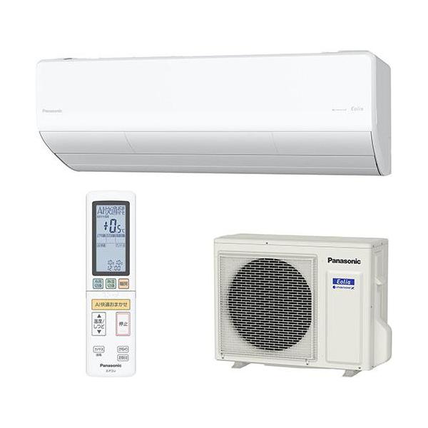 パナソニック(Panasonic) エアコン 14畳用 4kW パナソニック Eolia エオリア CS-X406D-W クリスタルホワイト 電源100V[配送のみ/設置工事なし]