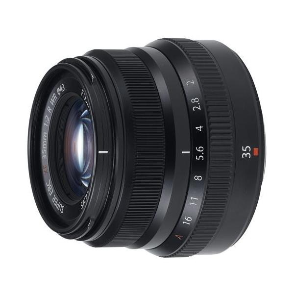 �y�����ۏؕt�z�x�m�t�C����(FUJIFILM) XF35mmF2 R WR B �u���b�N �t�W�t�C����X�}�E���g �t�W�m�������Y �P�œ_�����Y