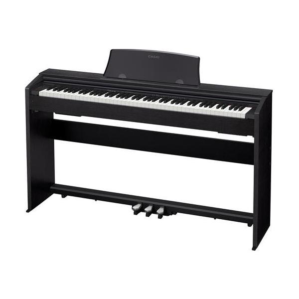 【設置＋長期保証】CASIO(カシオ) PX-770-BK(ブラックウッド調) Privia(プリヴィア) 電子ピアノ 88鍵盤