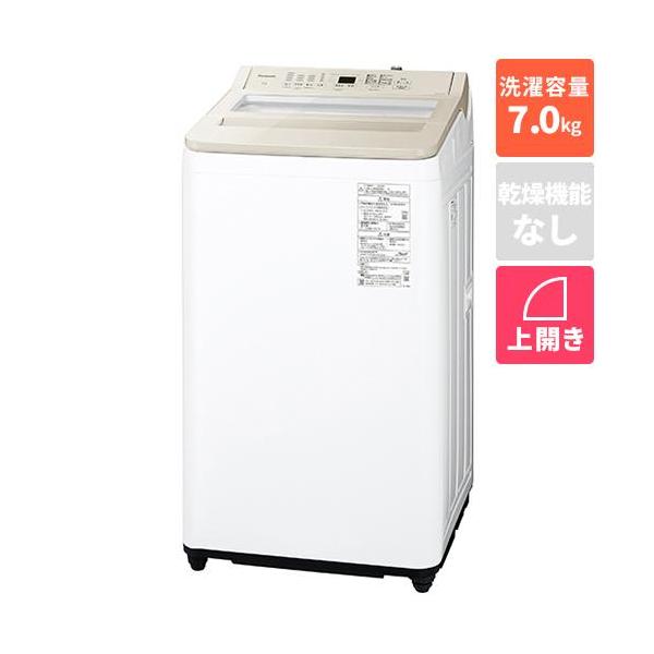 設置＋リサイクル】パナソニック(Panasonic) NA-FA7H6-C ナチュラル
