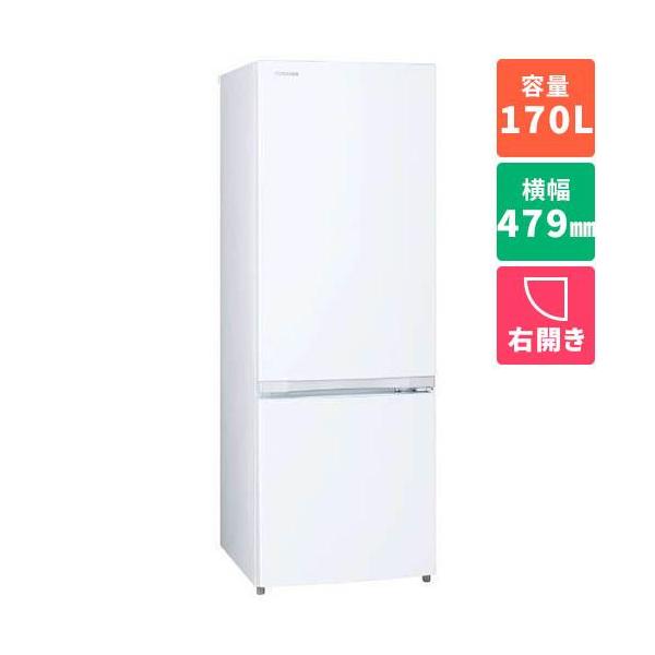 設置】東芝(TOSHIBA) GR-U17BS-W(セミマットホワイト) BSシリーズ 2