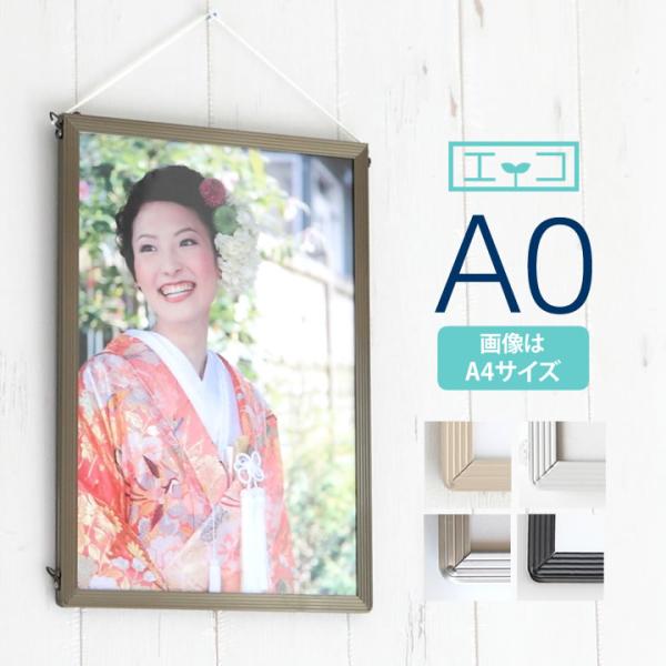 A0サイズ 841×1189mm 額縁 ポスターフレーム パネル スタンダードな