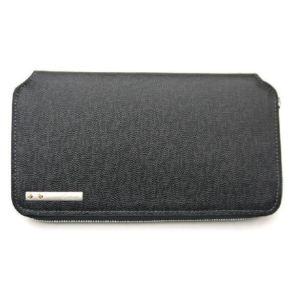 Cartier カルティエ 長財布 ラウンドファスナー サントス ドゥ Cartier カルティエ 長財布 ラウンドファスナー サントス ドゥ