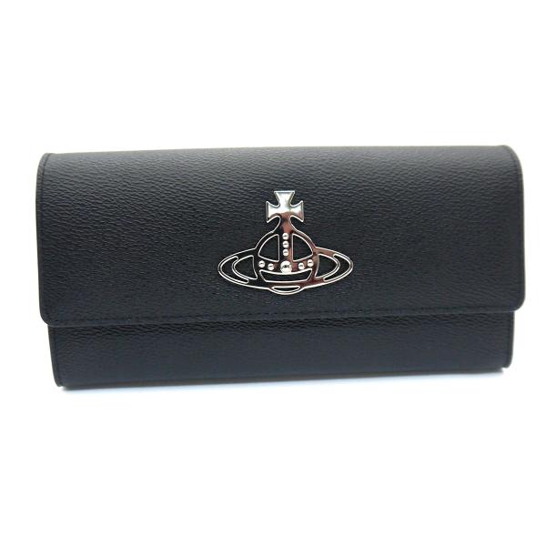 【新品未使用】Vivienne Westwood 二つ折り財布 ブラック 大人気 Vivienne Westwood（ヴィヴィアンウエストウッド） 長財布 二つ折り