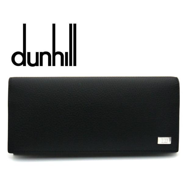 ★ポメラニアン★dunhill　長財布 国内発送 ダンヒル新作ファスナー長財布 プレーン PLAIN R2P12P