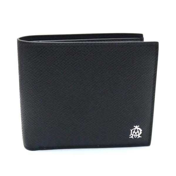 dunhill ダンヒル 財布 二つ折り小銭入れ付き カドガン F2C32CA