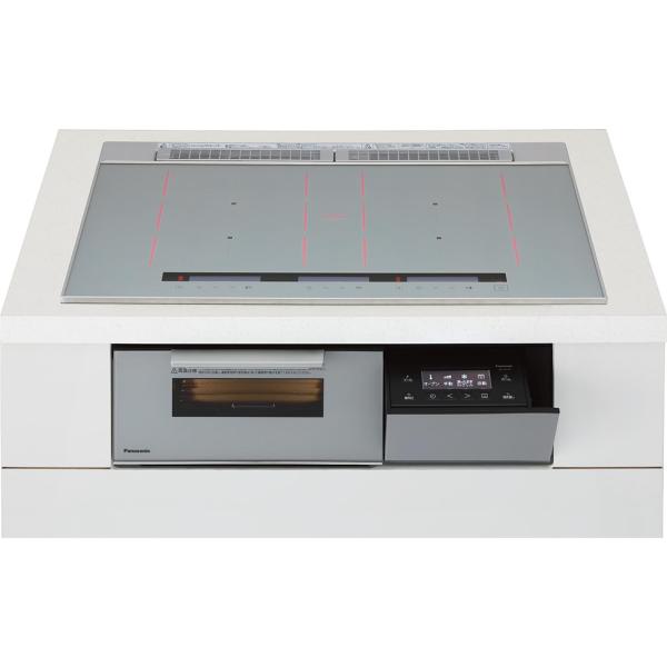 ●u.パナソニック IHクッキングヒーター【KZ-A1W6S】Aシリーズ 2口IH 幅60cm ラクッキングリル 鉄・ステンレス対応 シルバー/シルバー tokoton_kz-s1f6s