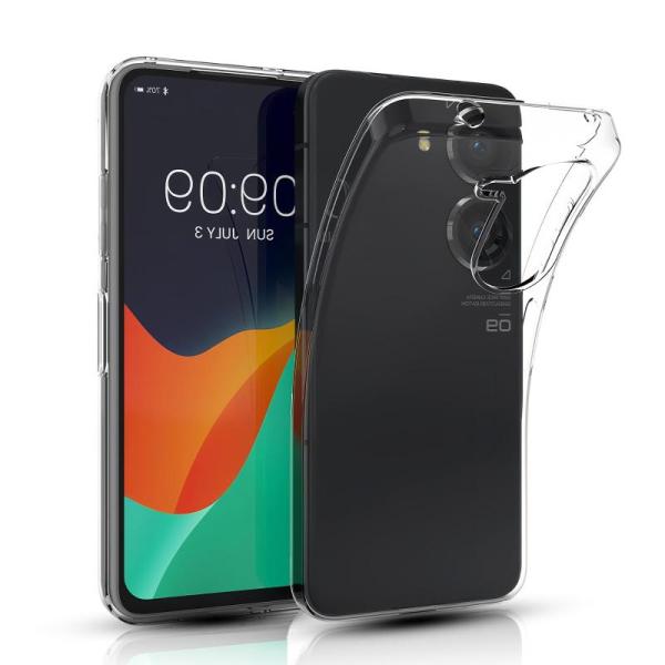 Zenfone 9/Asus ZenFone 10 ケース Zenfone 9 用 クリア TPU 耐衝撃 スマホケース 高透明度/で黄変しにくく/指