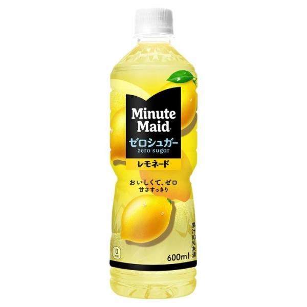 他サイト： コカ・コーラ ミニッツ メイド ゼロシュガー レモネード 600mlPET ×24本の商品画像
