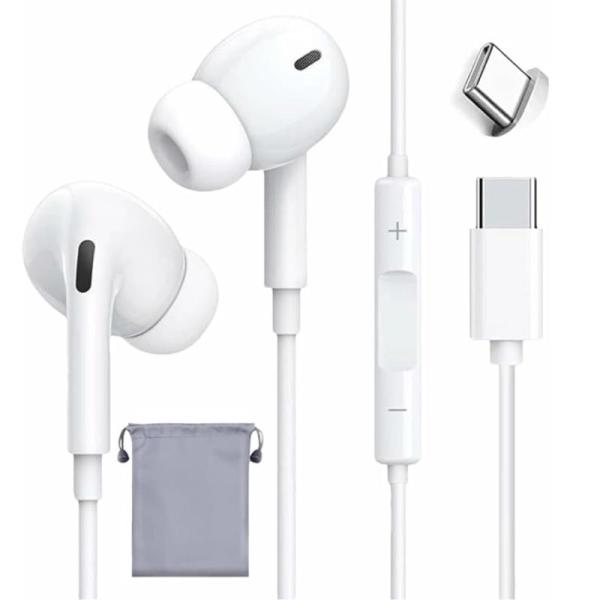 cタイプ イヤホン タイプc 有線イヤホン 純正 有線【2026最新傑作・音質強化版・HIFI音質】 音量調整 クリア通話 重低音 遅延なし ステレオ