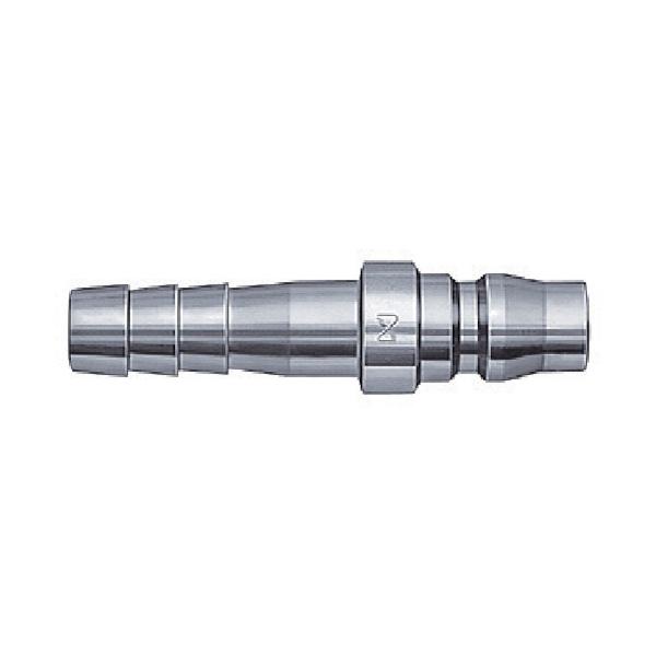 日東工器 ハイカプラ 鋼鉄製 ホース取付用プラグ 相手側1/4インチ耐圧力2.0Mpa 17PH STEEL