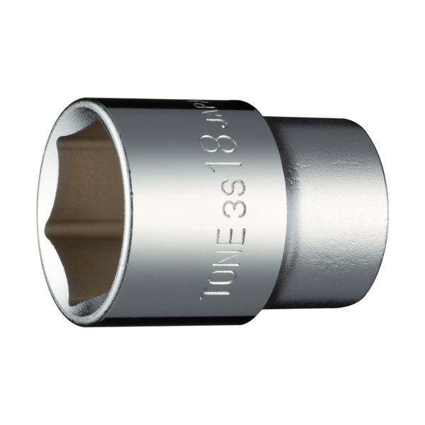 TONE トネ ソケット 6角 対辺寸法18mm 全長32mm 3S-18