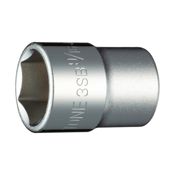 TONE トネ ソケット インチ 6角 吋目 9/16inch 差込角9.5mm 3SB-18