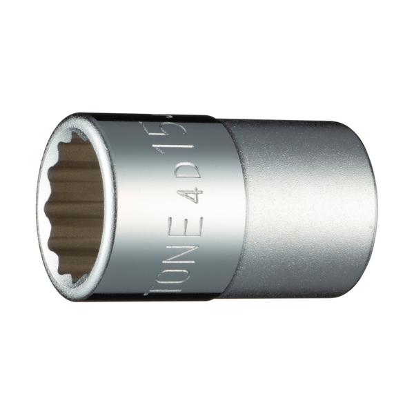 TONE トネ ソケット 12角 対辺寸法15mm 全長35mm 4D-15