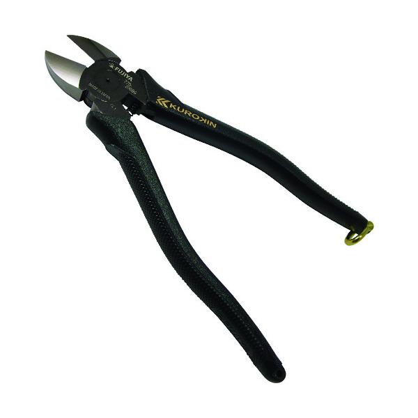 フジ矢 電工名人強力ニッパ ラウンド刃 黒金 770-200BG