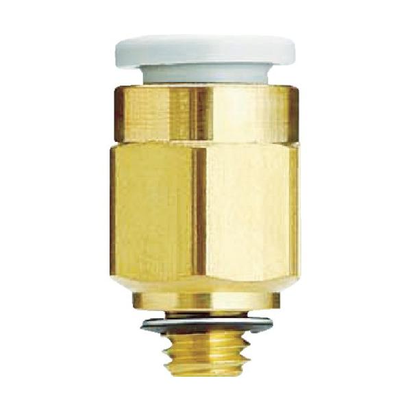 SMC ワンタッチ管継手 ハーフユニオン 6mm M5X0.8 KQ2H06-M5A