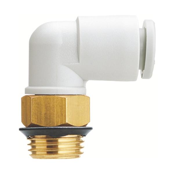 SMC ワンタッチ管継手 エルボユニオン 6mm 1/8 KQ2L06-U01A
