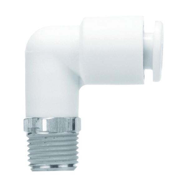 SMC 難燃性FRワンタッチ管継手 エルボユニオン 12mm 3/8 KRL12-03SW2