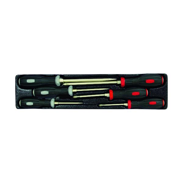TONE トネ パワーグリップドライバーセット 6本組 トレー付き PLPGD6
