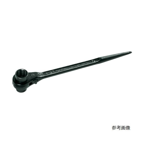 スーパーツール 両口ラチェットレンチ 爪式 六角対辺 22X24 RN-2224