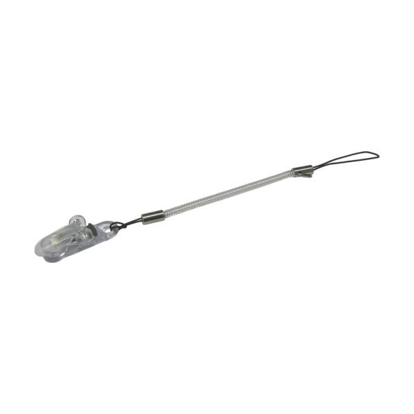 オーエッチ工業 OH 携帯電話用スパイラルストラップ 使用荷重0.3kg クリア SPR-4