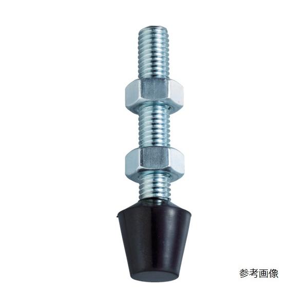 ●トグルクランプ用部品＜仕様＞●品名：トグルクランプ用パーツ　ボルト・ナット（ゴムヘッド付）●適合機種：TDH350F、TDV250F、TPPM50、TPX6F●全長(mm)：44●ねじ寸法(mm)：M6×P1.0●ナット六角対辺(mm)：...