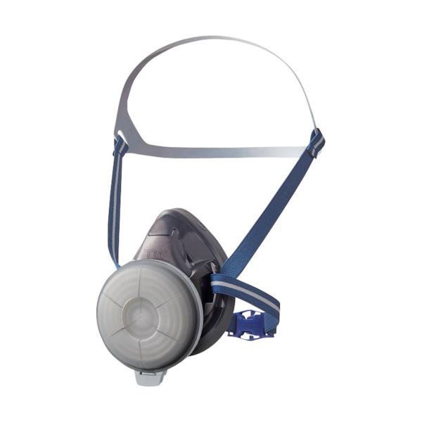 重松製作所 シゲマツ 取替え式防じんマスク セット品 TW01R 烏羽色